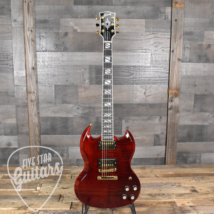 Gibson SG Supreme - Wine Red with Hard Shell Case