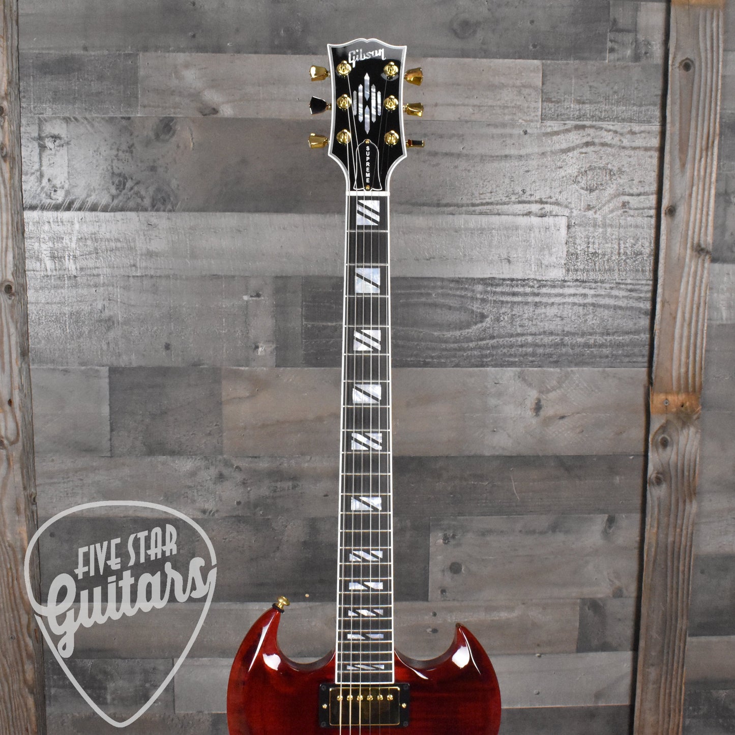 Gibson SG Supreme - Wine Red with Hard Shell Case