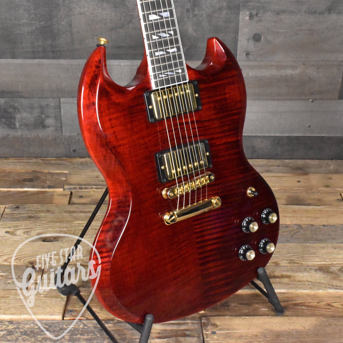 Gibson SG Supreme - Wine Red with Hard Shell Case