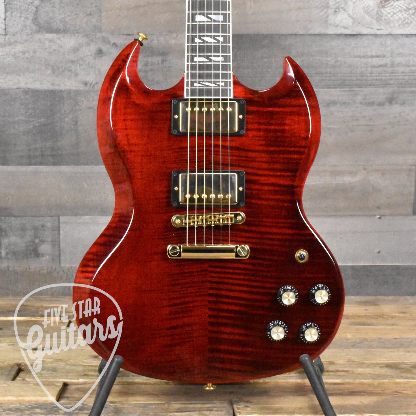 Gibson SG Supreme - Wine Red with Hard Shell Case