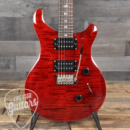 Paul Reed Smith SE Custom 24 Small Batch LTD - Ruby with Gig Bag SN:4478 - AUTOGRAPHED BY PAUL REED SMITH