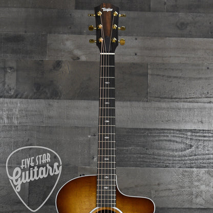 Taylor 214ce Special Edition Tigerwood - Shaded Edgeburst with Gigbag