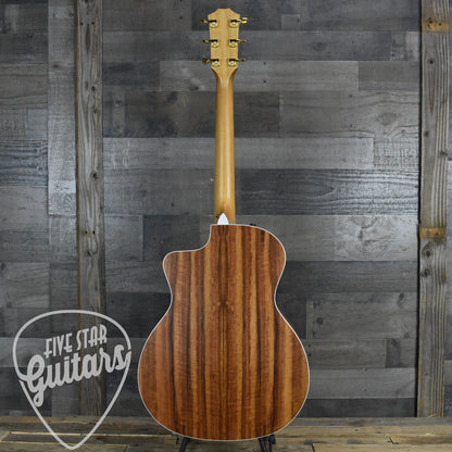 Taylor 214ce Special Edition Tigerwood - Shaded Edgeburst with Gigbag