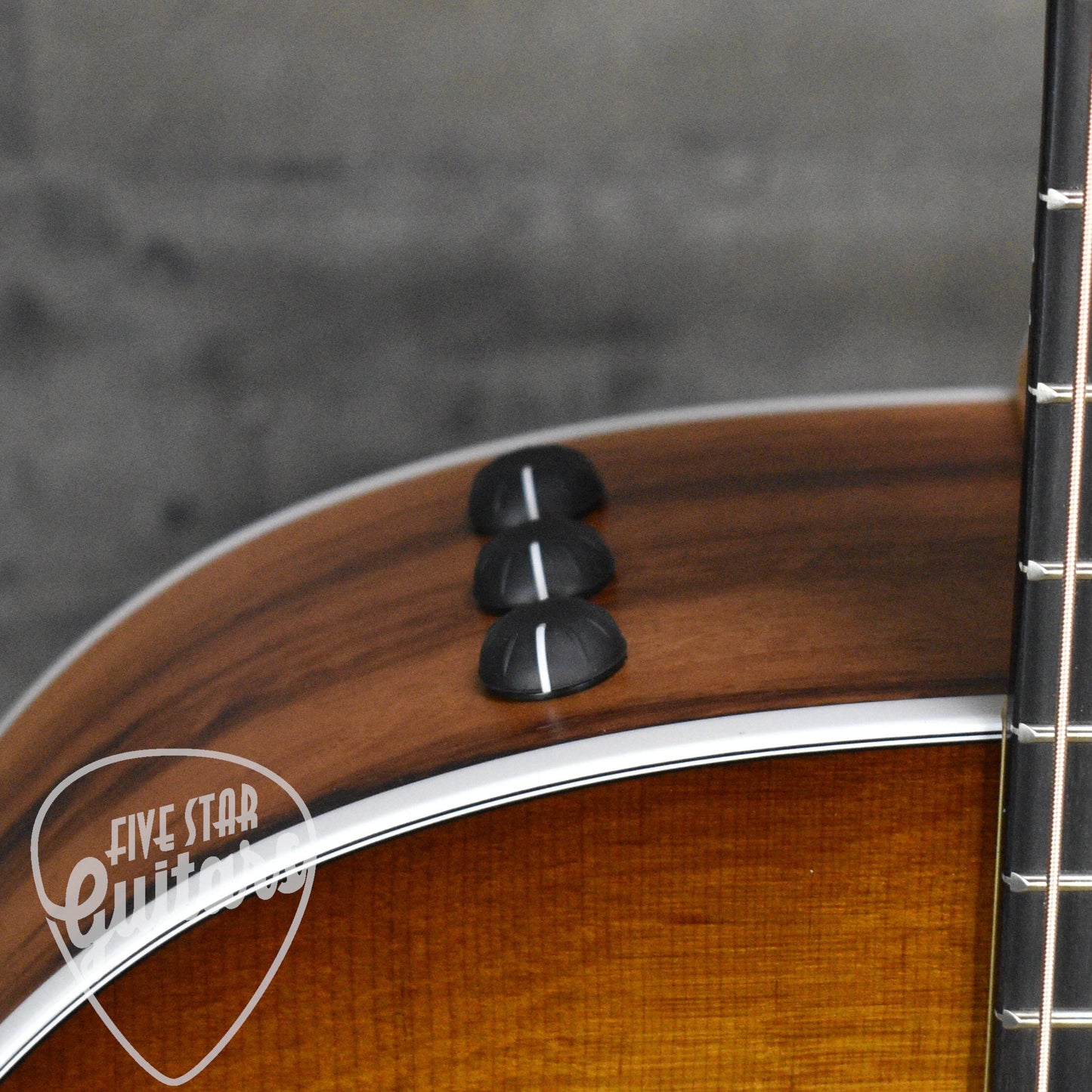 Taylor 214ce Special Edition Tigerwood - Shaded Edgeburst with Gigbag