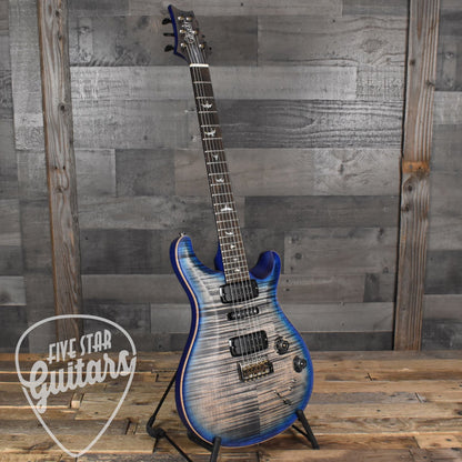 Paul Reed Smith Modern Eagle V - Wood Library - Charcoal Blue Burst with Hard Shell Case