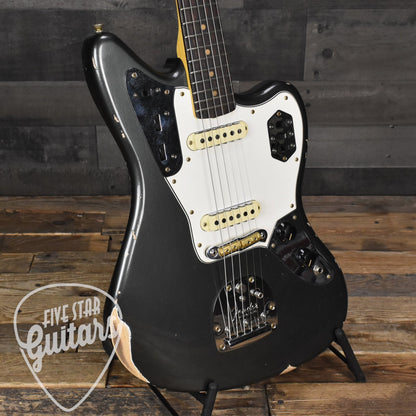 Fender Custom Shop Time Machine '64 Jaguar Relic  - Faded Aged Mercedes Blue with Hard Shell Case - Five Star Select