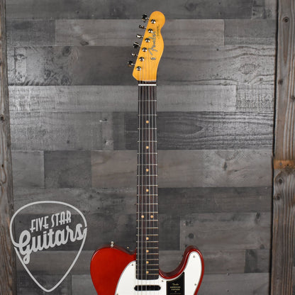 Fender American Vintage II 1963 Telecaster - Crimson Red Transparent with Hard Shell Case