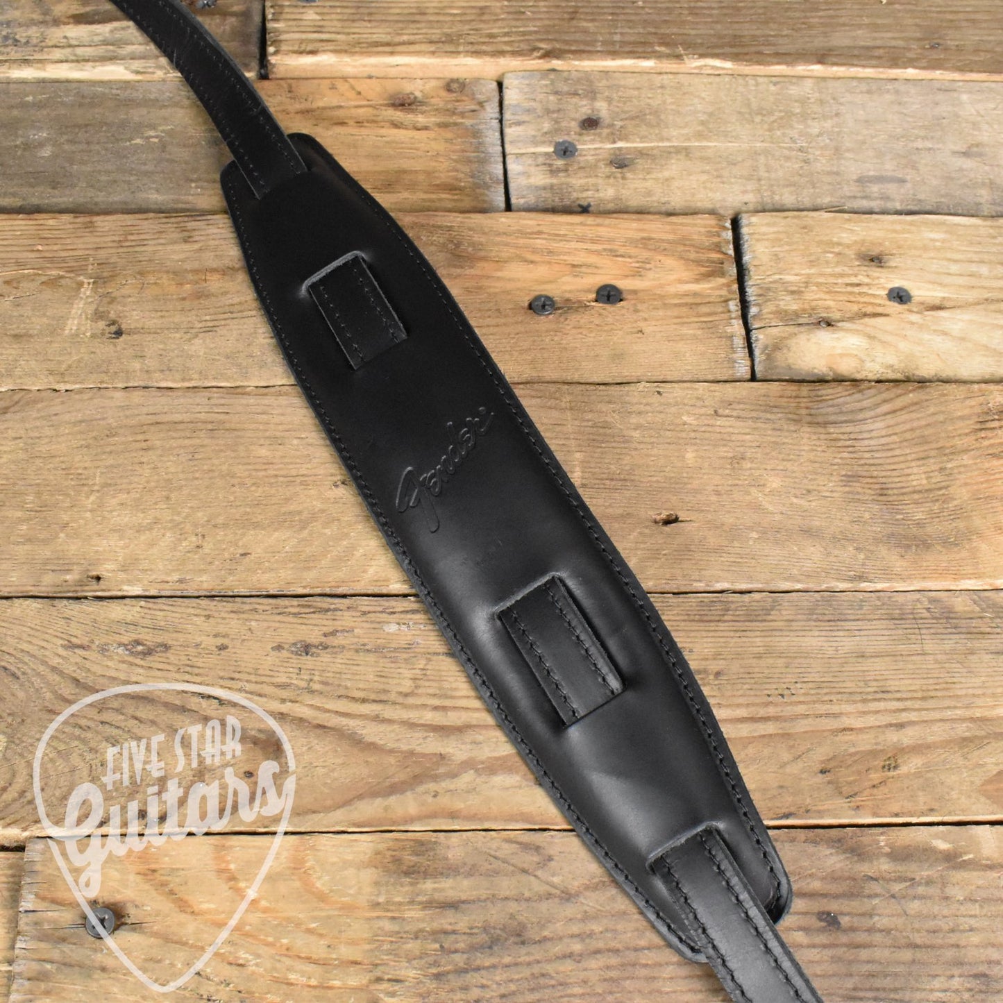 Fender Mustang Saddle Strap Black