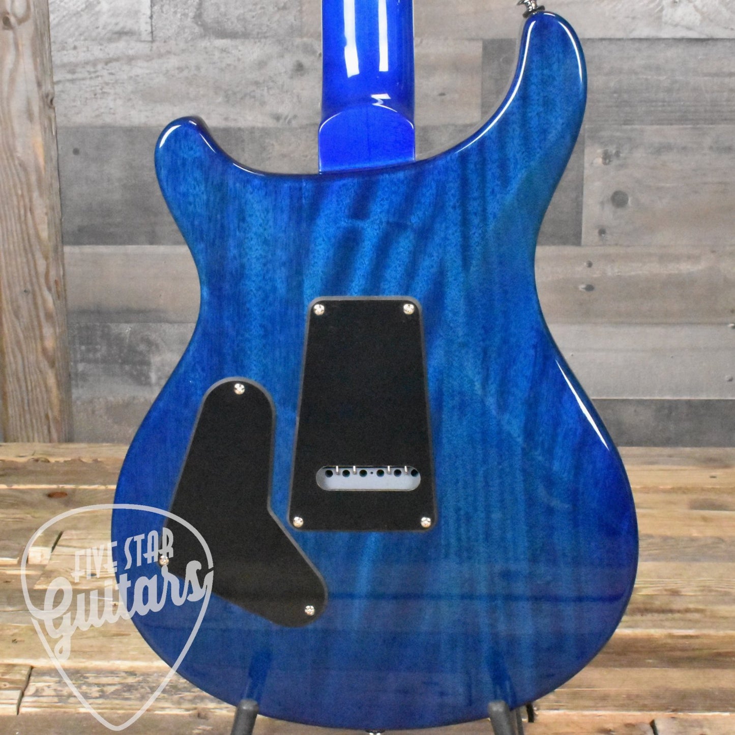 Paul Reed Smith SE Custom 24-08 Quilt Top - Lake Blue with Gig Bag