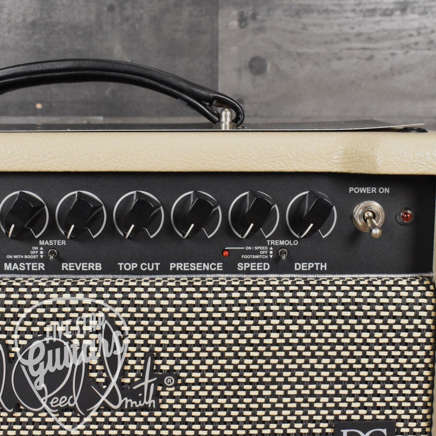 PRS DGT 15 David Grissom 15-watt Tube Head - Blonde Tolex