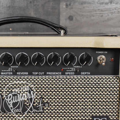 PRS DGT 15 David Grissom 15-watt Tube Head - Blonde Tolex