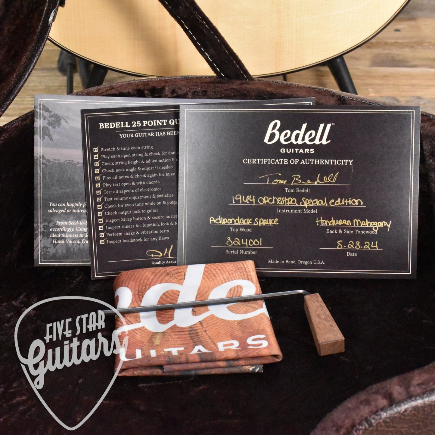 Bedell 1964 Orchestra Special Edition with Hard Shell Case