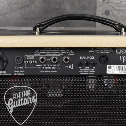 PRS DGT 15 David Grissom 15-watt Tube Head - Blonde Tolex