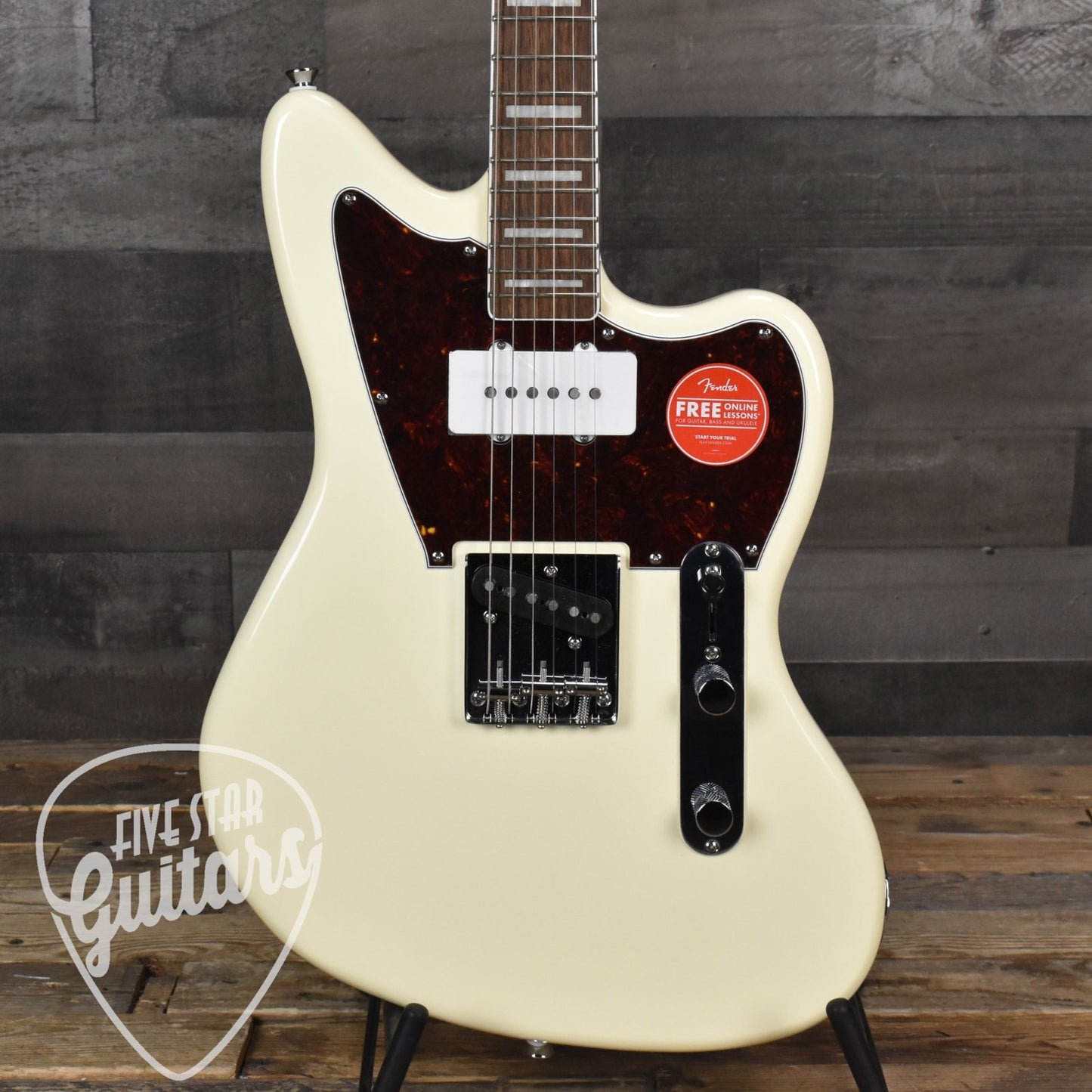 Squier Limited Edition Paranormal Offset Telecaster SJ - Olympic White