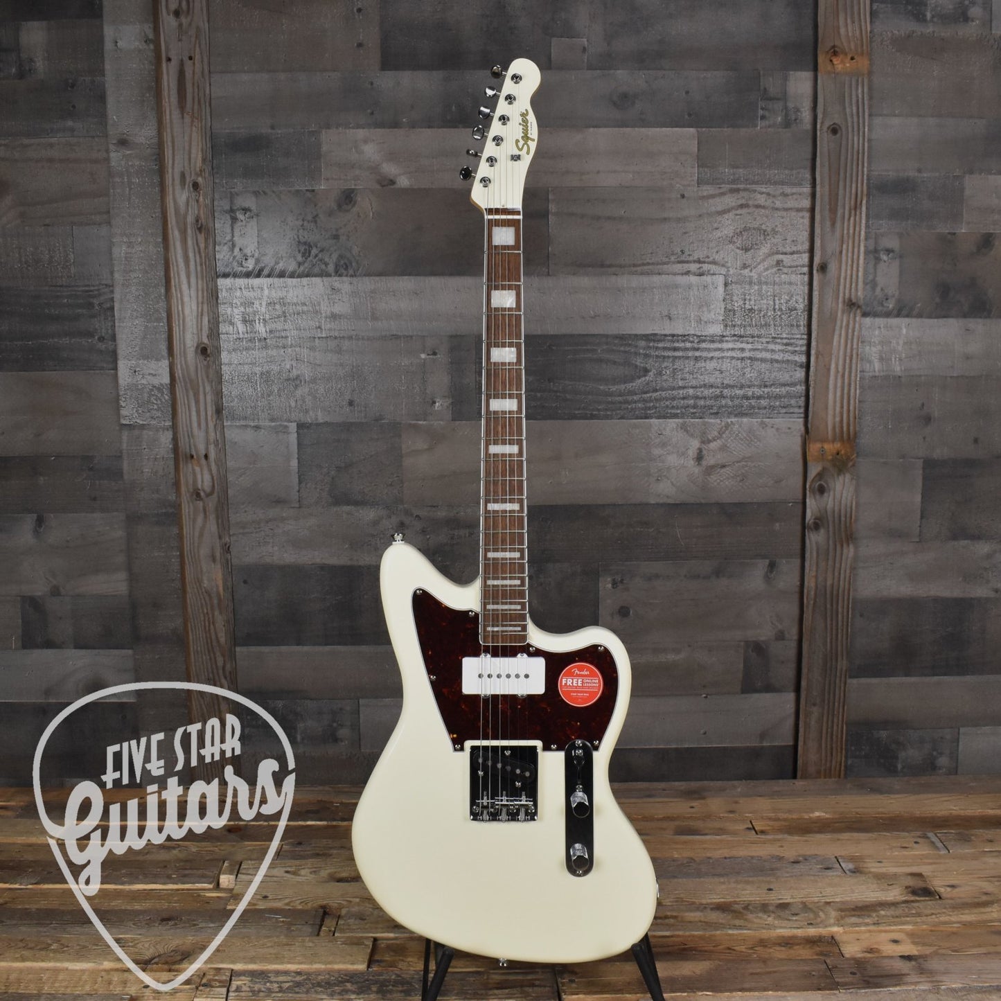 Squier Limited Edition Paranormal Offset Telecaster SJ - Olympic White