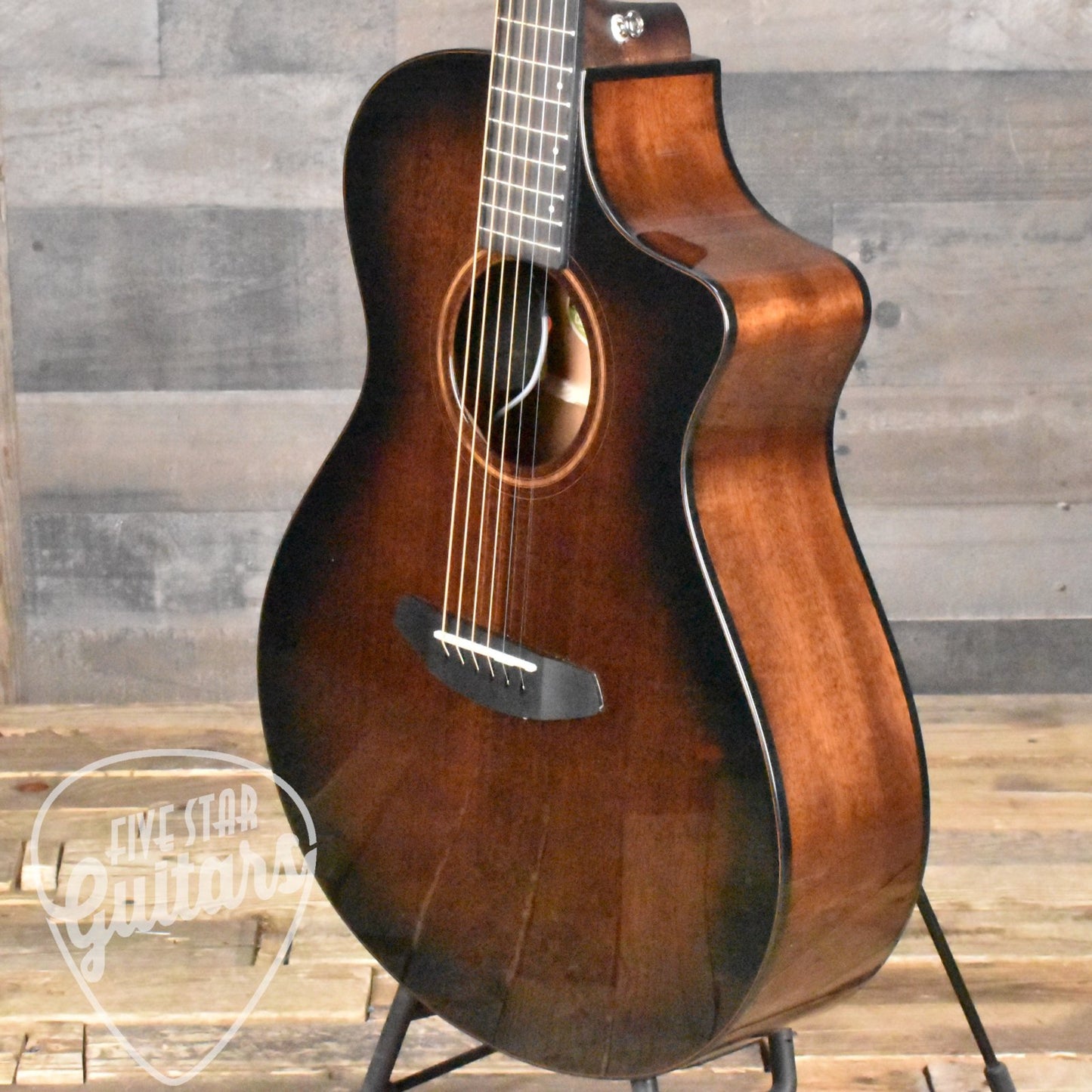 Breedlove Wildwood Pro Concert CE African Mahogany-African Mahogany - Suede with Gig Bag