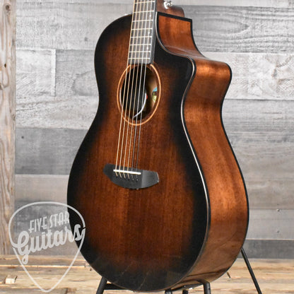 Breedlove Wildwood Pro Concert CE African Mahogany-African Mahogany - Suede with Gig Bag