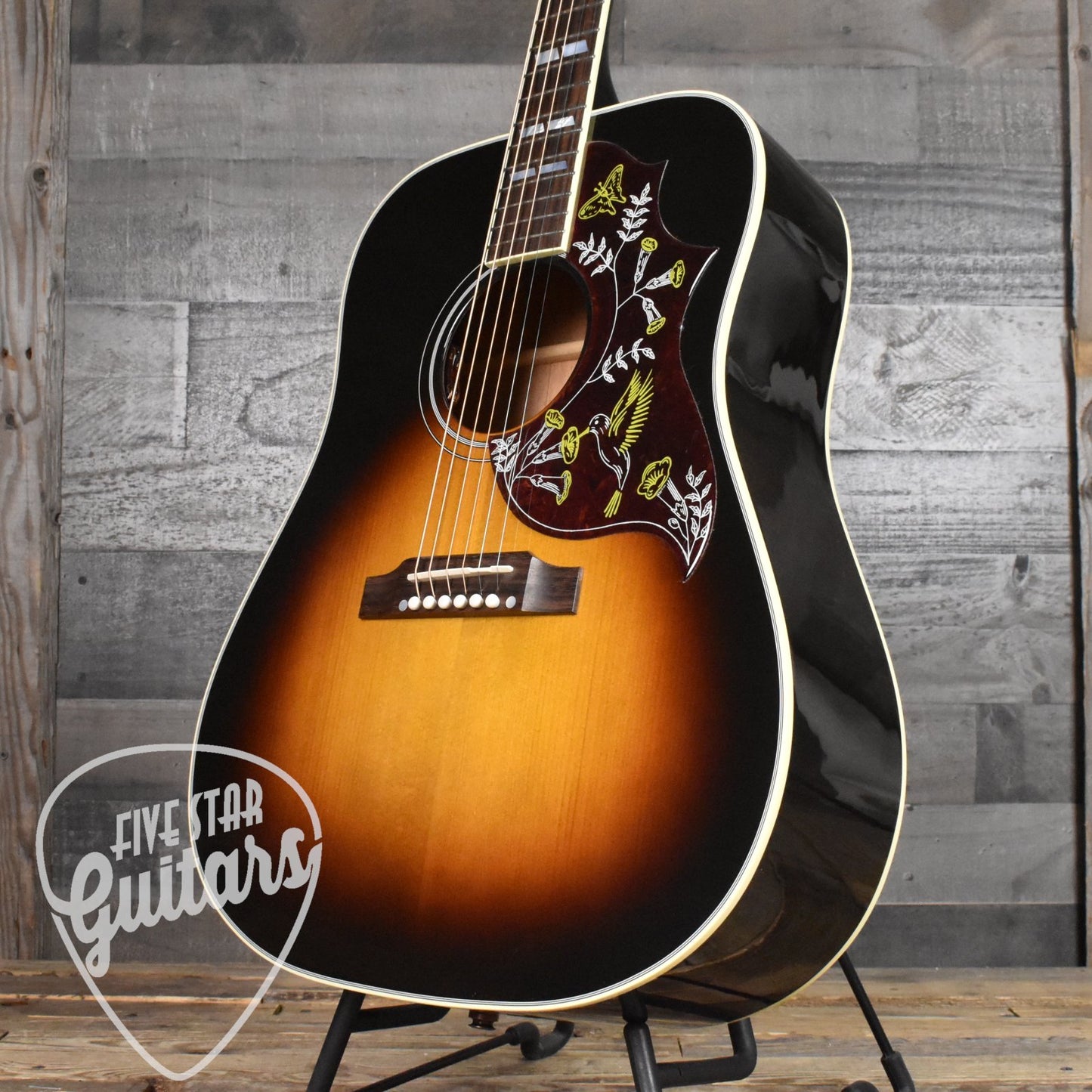 Gibson Hummingbird Standard - Vintage Sunburst with Hard Shell Case