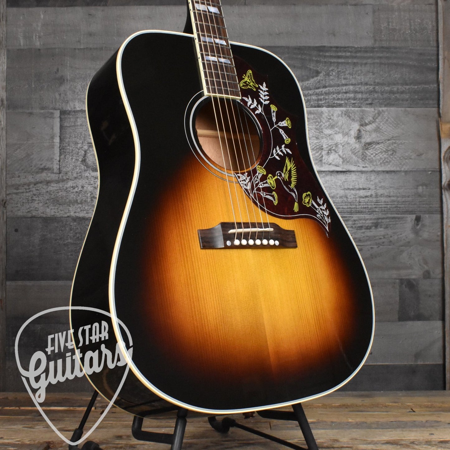 Gibson Hummingbird Standard - Vintage Sunburst with Hard Shell Case