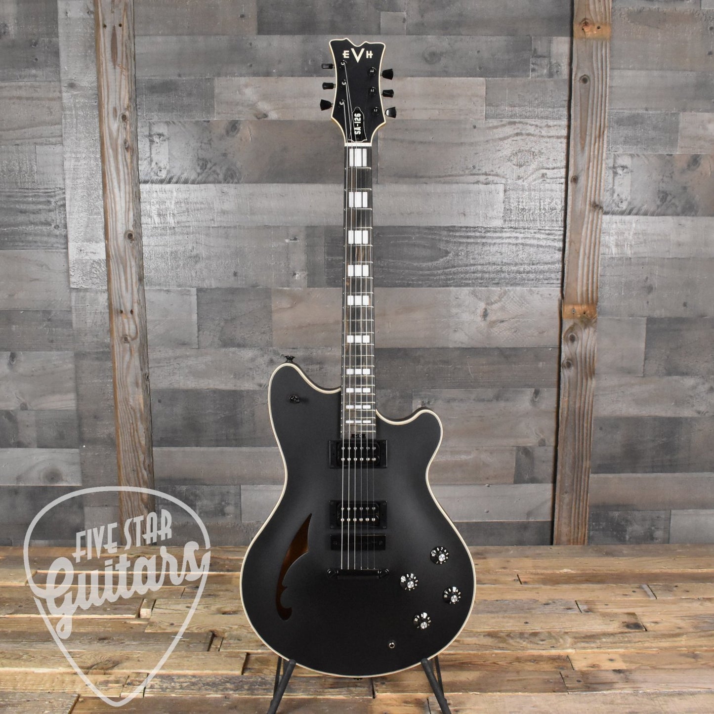 EVH SA126 Special - Stealth Black With Hard Shell Case