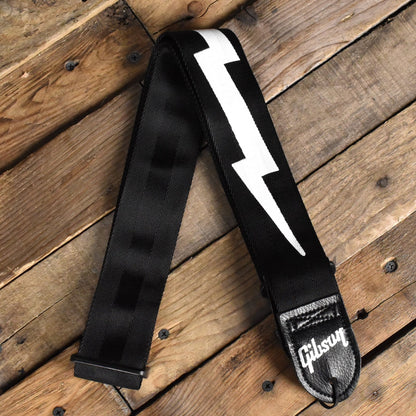 Gibson The Lightning Bolt Seatbelt Strap - Black