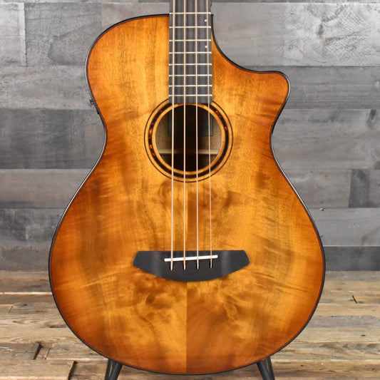 Breedlove Pursuit Exotic S Concerto Bass CE - Amber