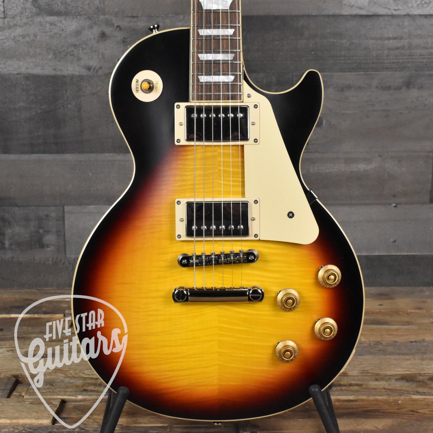 Epiphone '59 Les Paul - Tobacco Sunburst with Hard Shell Case SN:0084