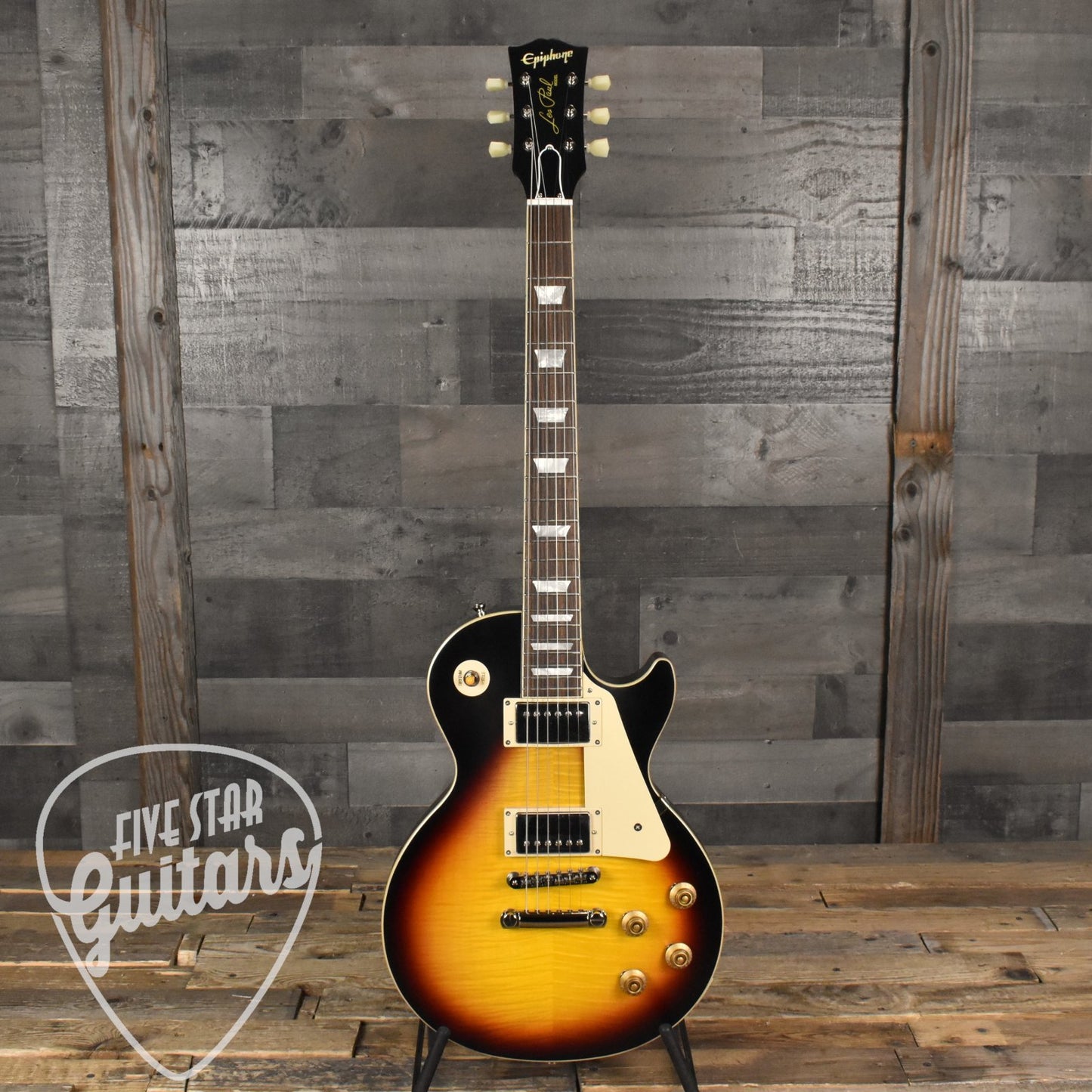 Epiphone '59 Les Paul - Tobacco Sunburst with Hard Shell Case SN:0084