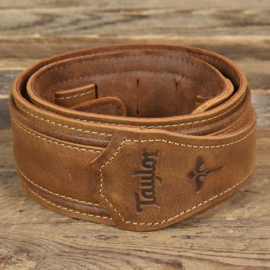 Taylor Wings Distressed Leather Strap 2.5"