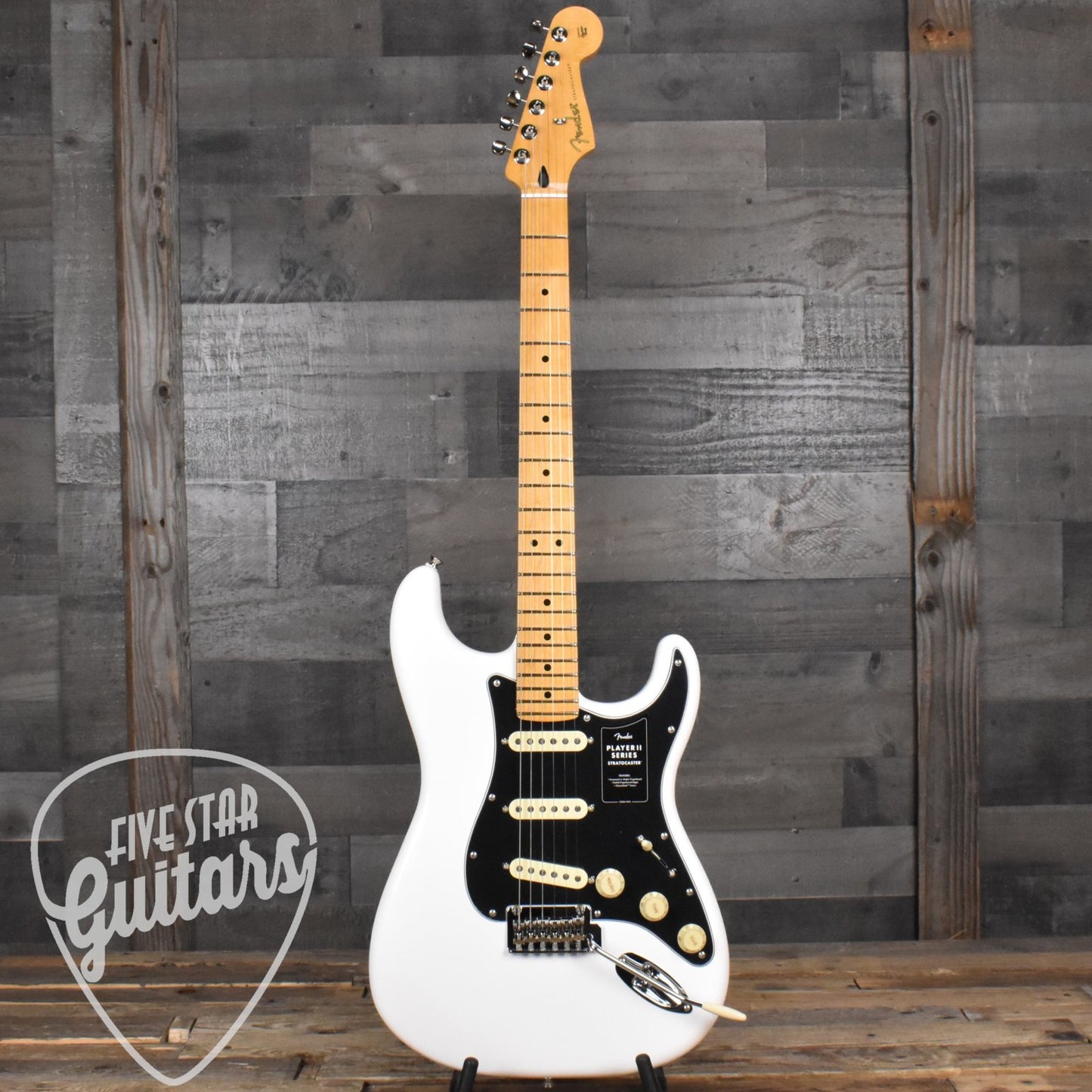 Fender Player II Stratocaster, Maple Fingerboard - Polar White