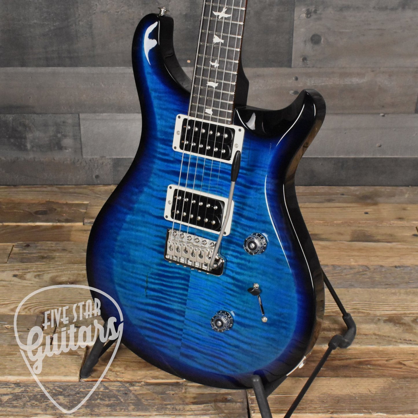 Paul Reed Smith S2 Custom 24 - Lake Blue Smokeburst with Gig Bag - AUTOGRAPHED BY PAUL REED SMITH