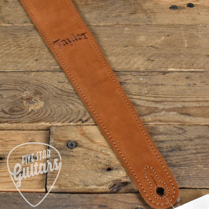 Taylor Honey Suede Logo Guitar Strap