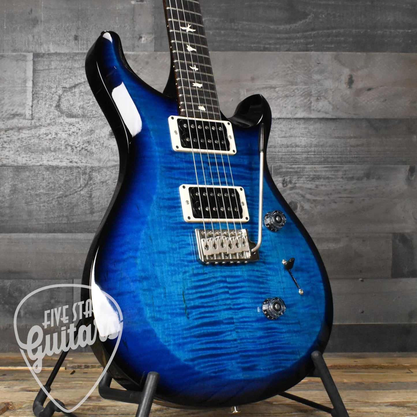 Paul Reed Smith S2 Custom 24 - Lake Blue Smokeburst with Gig Bag - AUTOGRAPHED BY PAUL REED SMITH