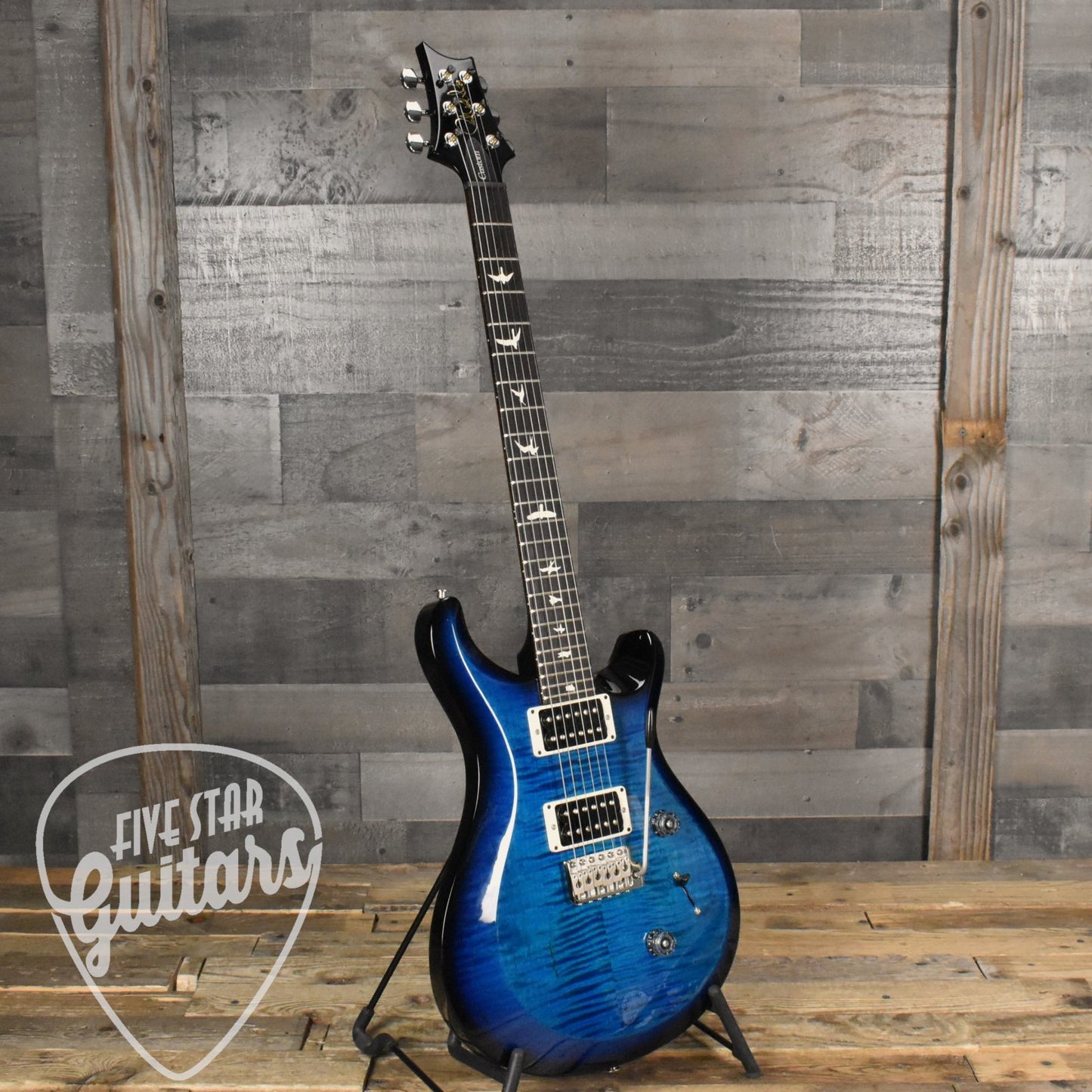 Paul Reed Smith S2 Custom 24 - Lake Blue Smokeburst with Gig Bag - AUTOGRAPHED BY PAUL REED SMITH