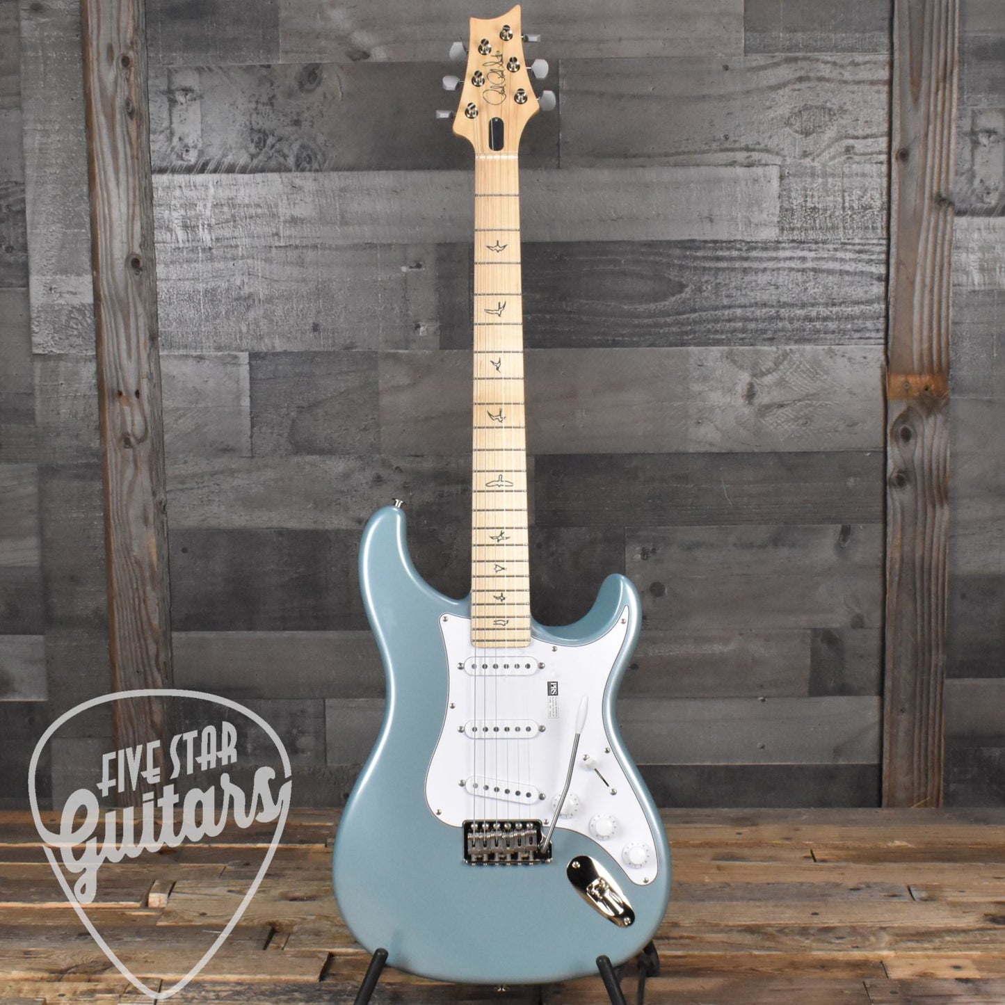 Paul Reed Smith Silver Sky Maple Neck - Polar Blue with Gig Bag