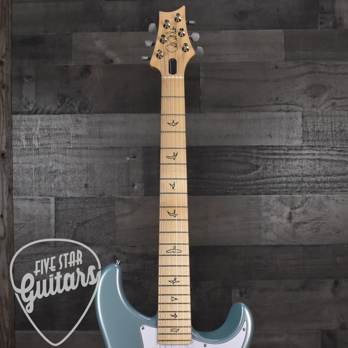 Paul Reed Smith Silver Sky Maple Neck - Polar Blue with Gig Bag