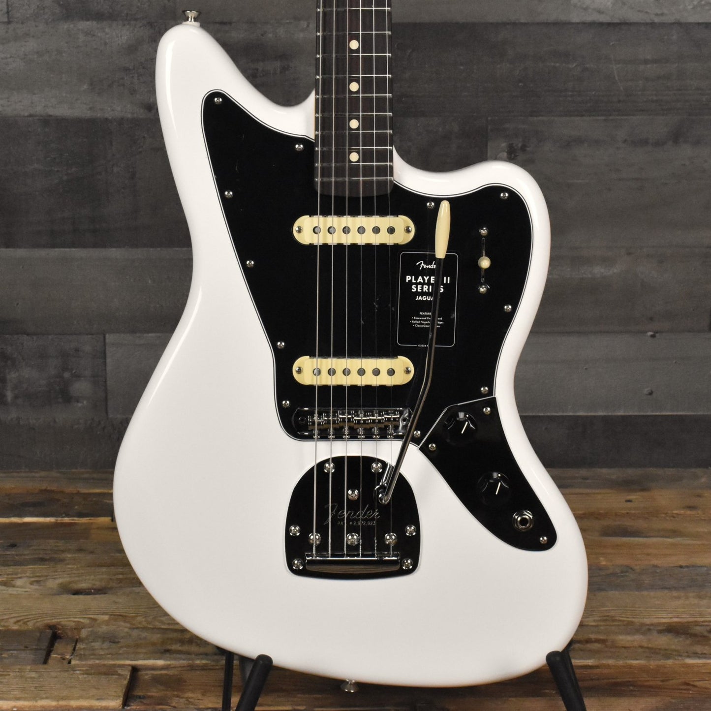 Fender Player II Jaguar Rosewood Fingerboard - Polar White