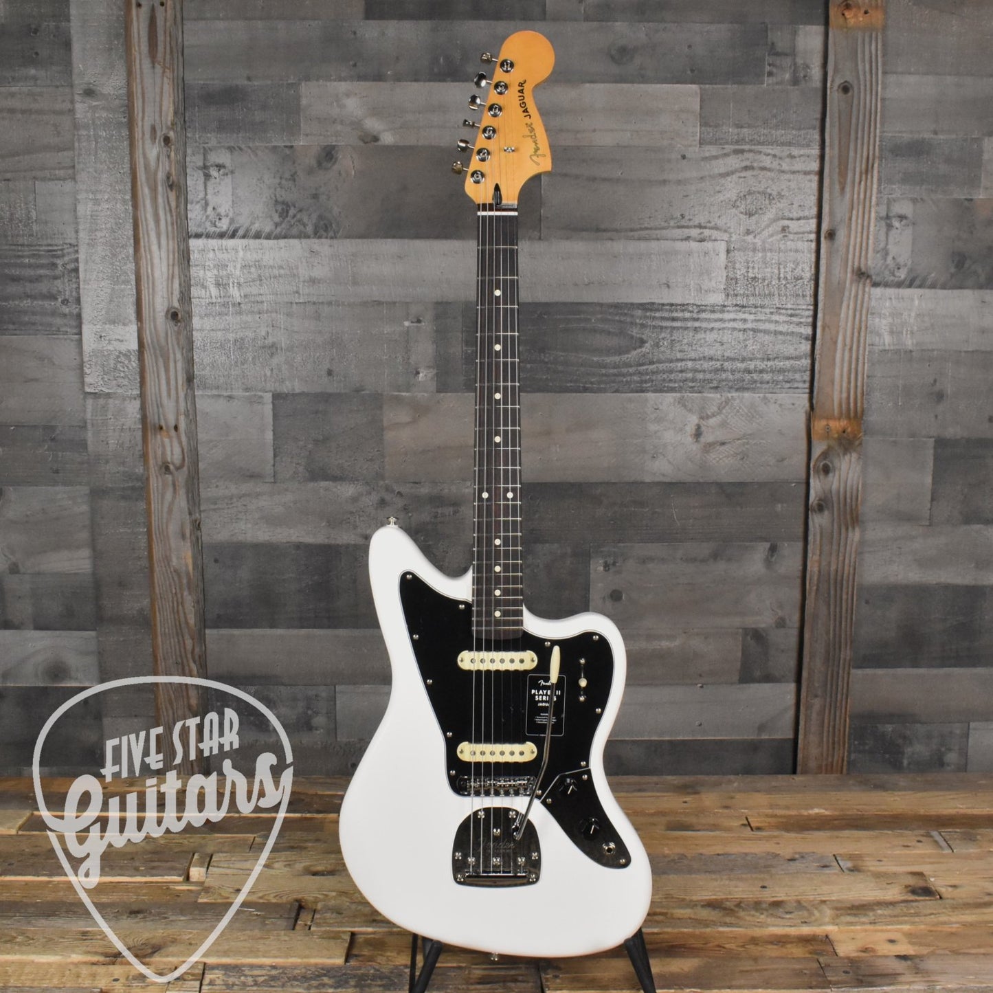 Fender Player II Jaguar Rosewood Fingerboard - Polar White