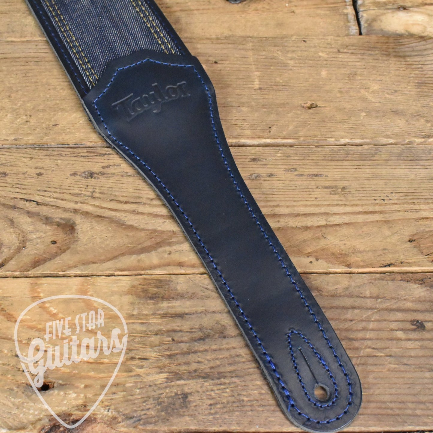 Taylor Blue Denim Guitar Strap