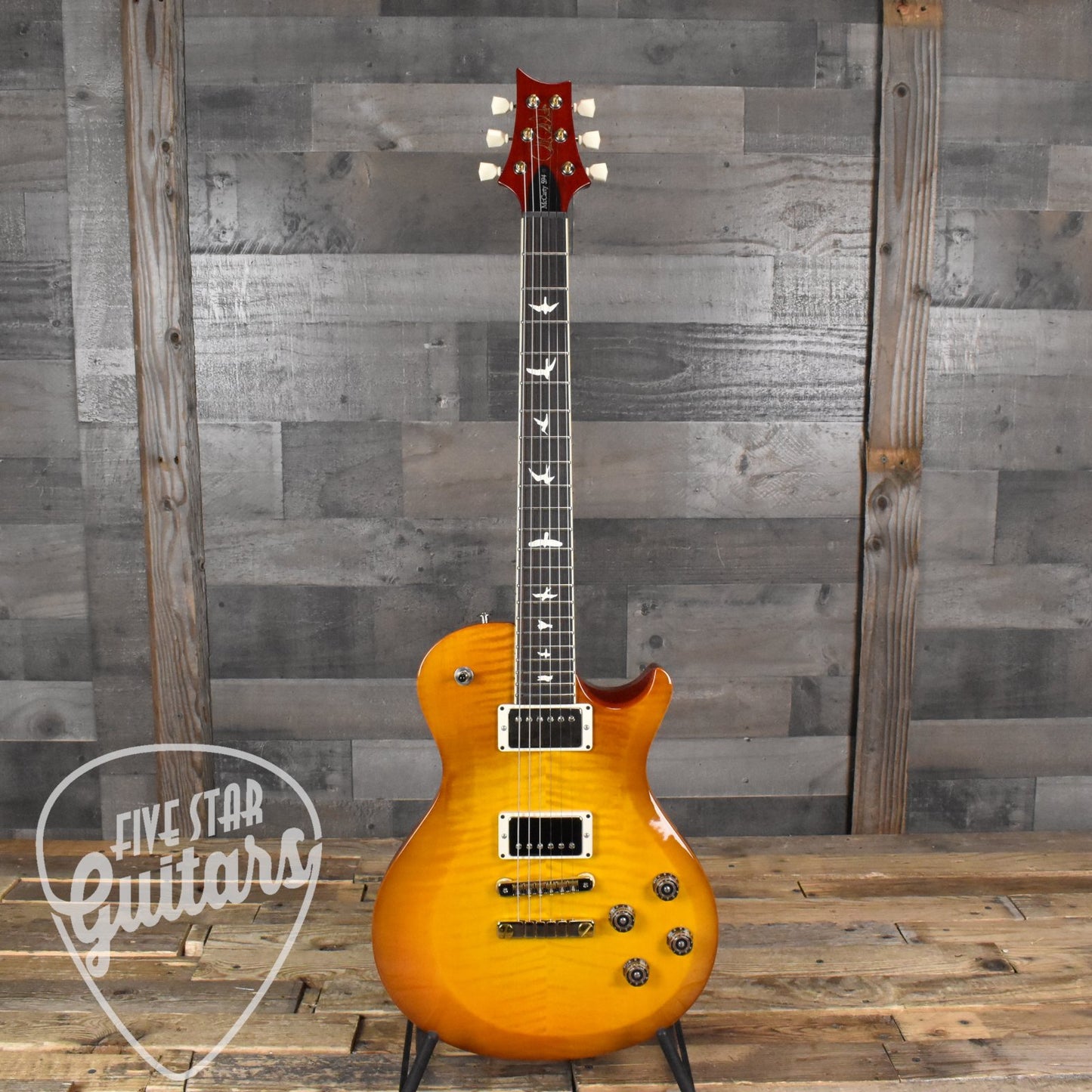 Paul Reed Smith S2 McCarty 594 Singlecut  - Sunburst with Gig Bag  - AUTOGRAPHED BY PAUL REED SMITH