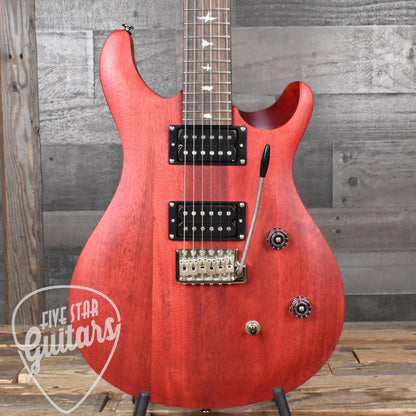 Paul Reed Smith SE CE 24 Standard Satin - Vintage Cherry with Gig Bag