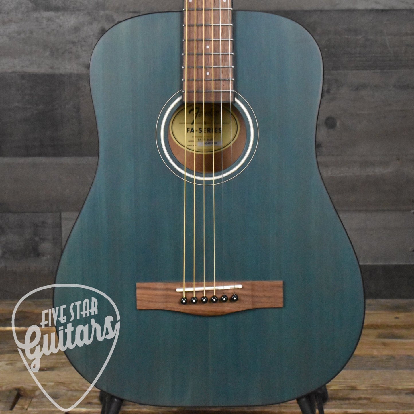 Fender FA-15 Steel 3/4 Scale LTD - Blue