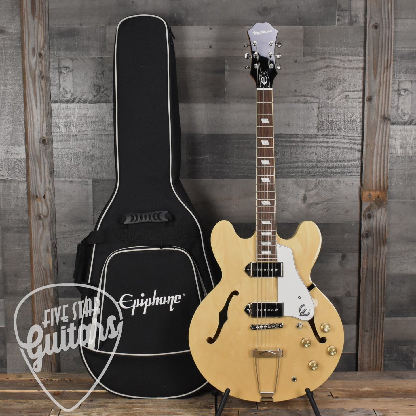 Epiphone Casino - Natural with Gig Bag