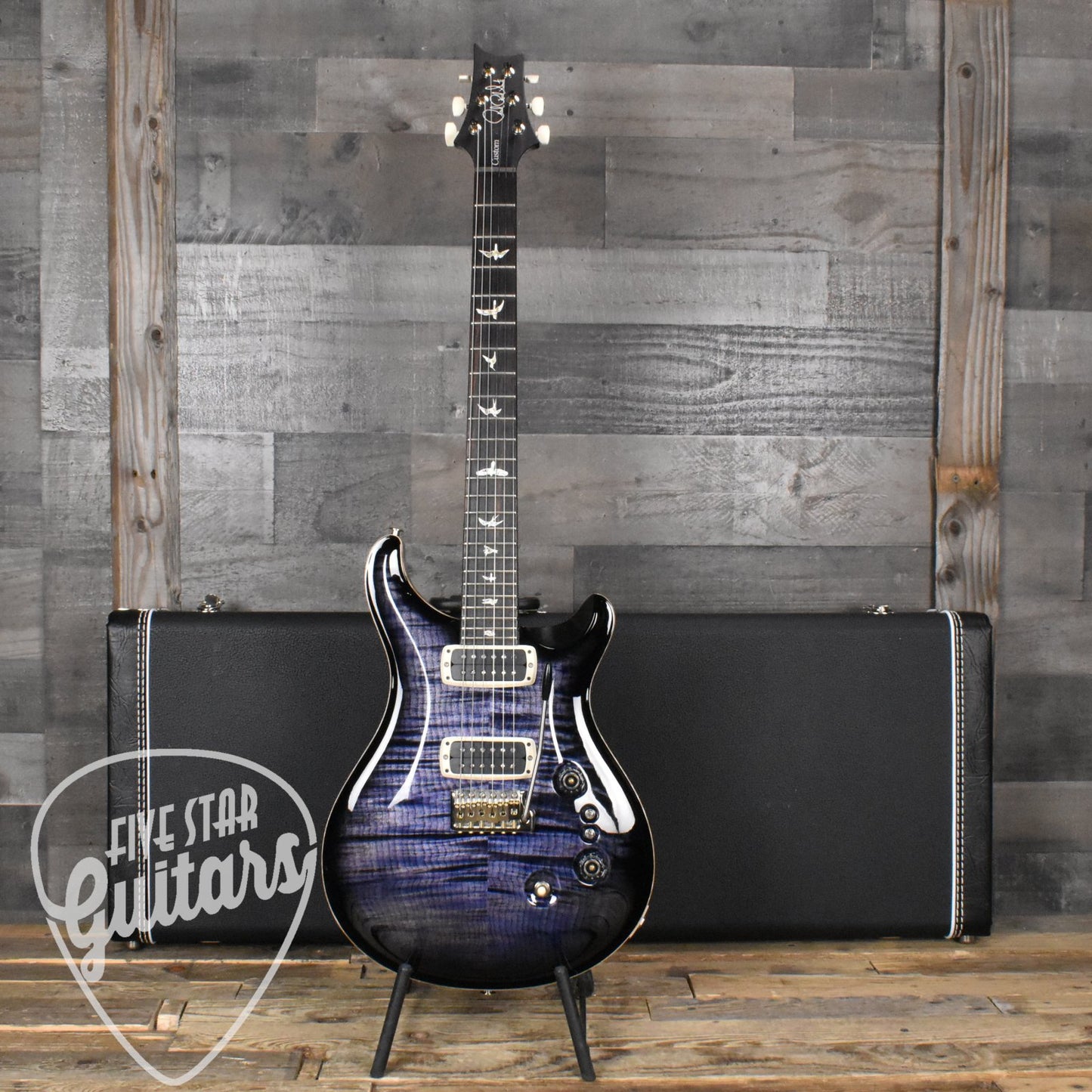 Paul Reed Smith Custom 24-08 - Purple Mist/Charcoal with Hard Shell Case