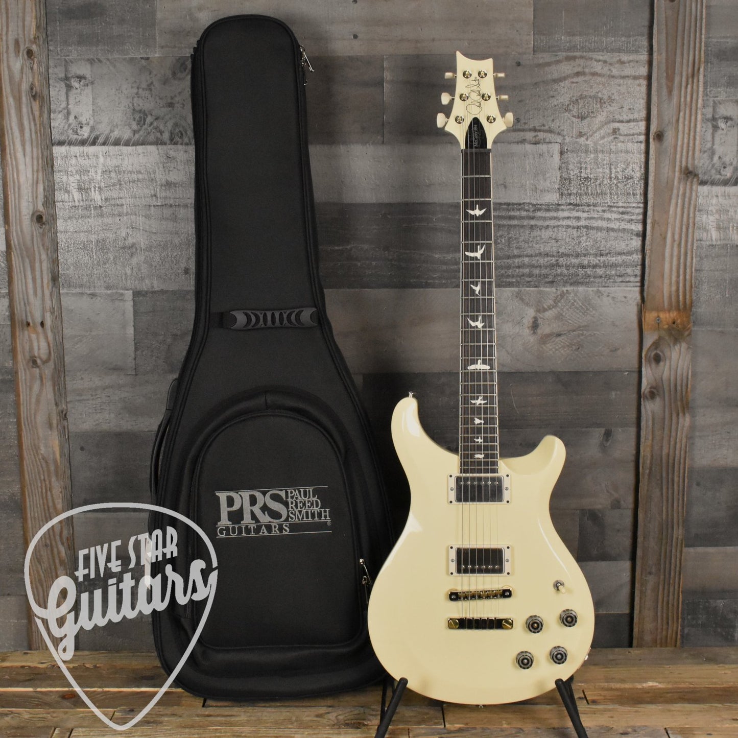 Paul Reed Smith S2 McCarty 594 ThinLine - Antique White with Gig Bag - AUTOGRAPHED BY PAUL REED SMITH