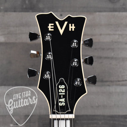 EVH SA126 Special Quilted Maple - Transparent Purple with Hard Shell Case