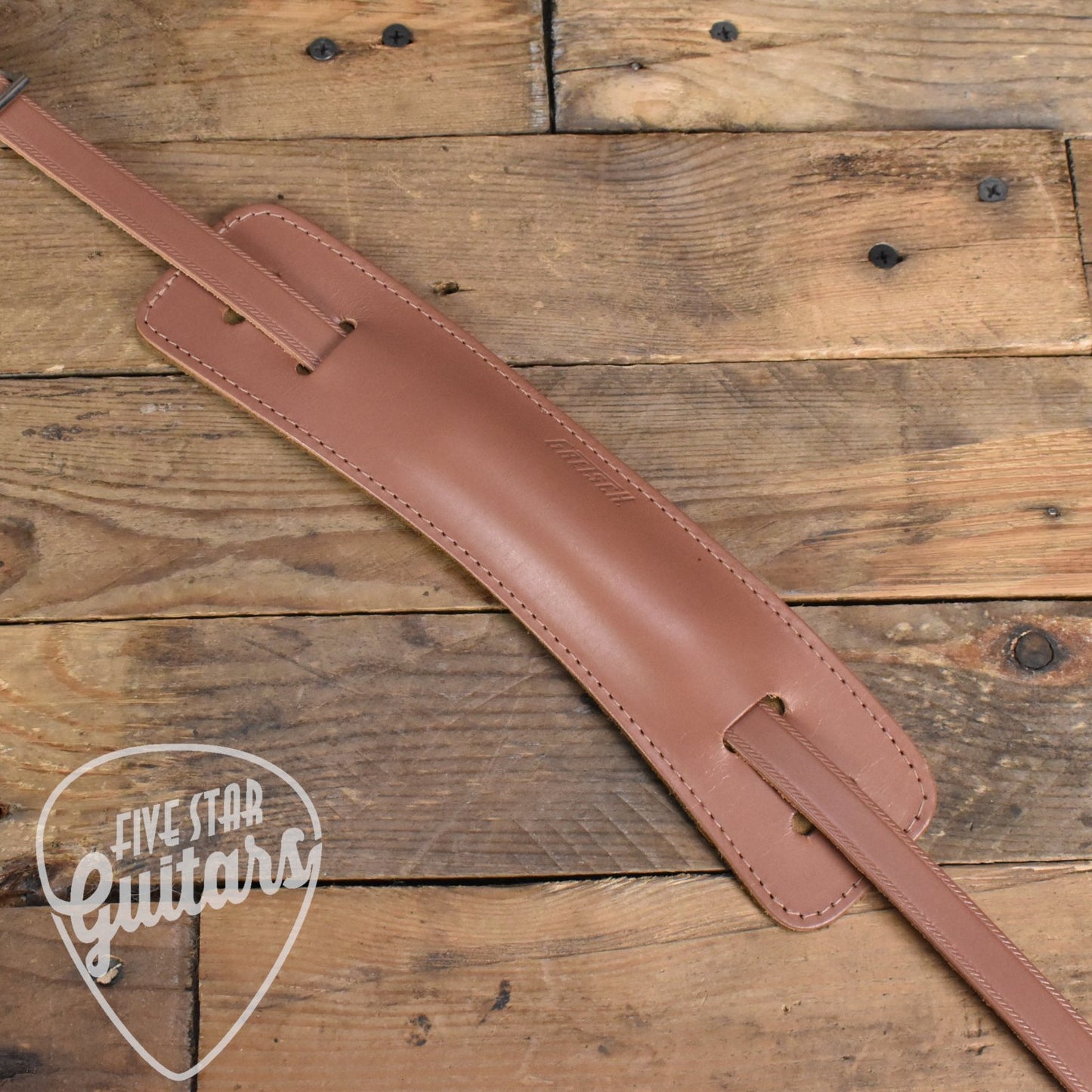 Gretsch Vintage Leather Guitar Strap Natural