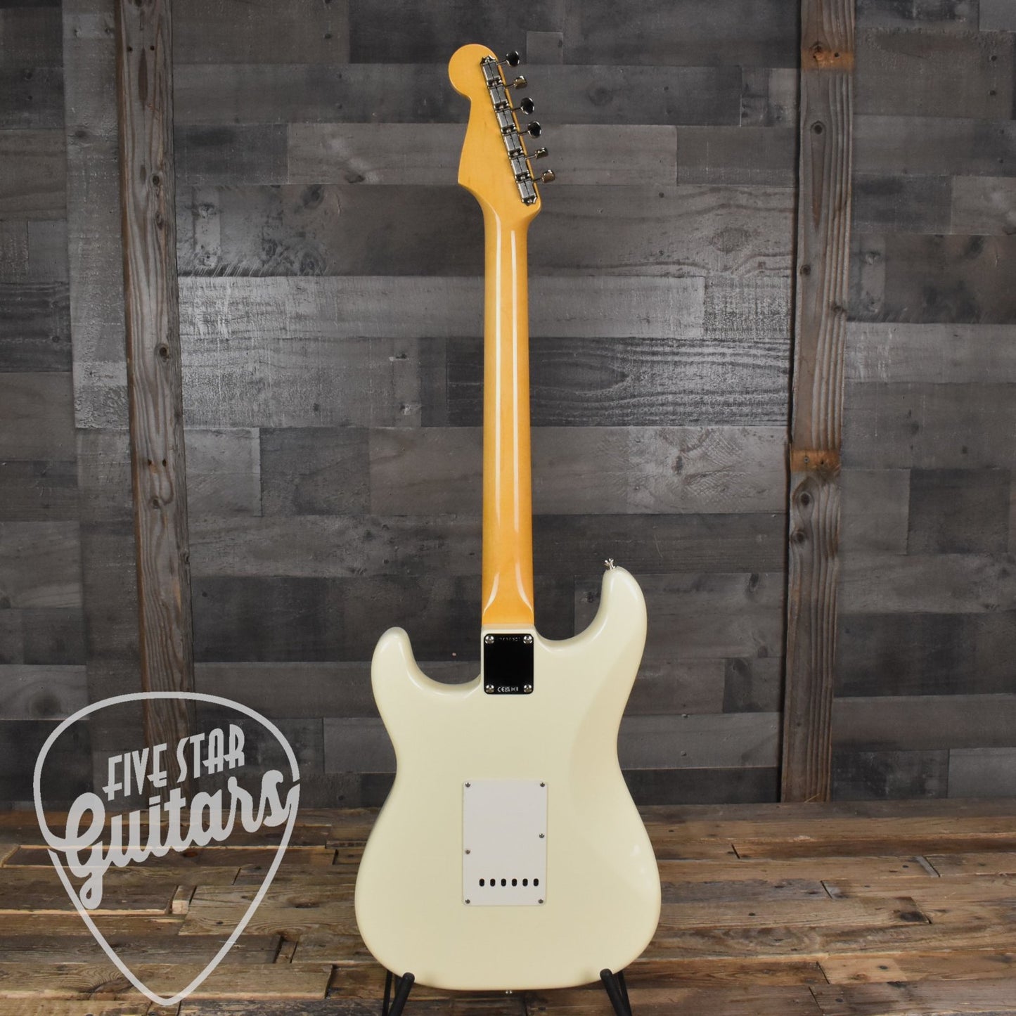 Fender American Vintage II 1961 Stratocaster Rosewood Fingerboard Olympic White with Hard Shell Case