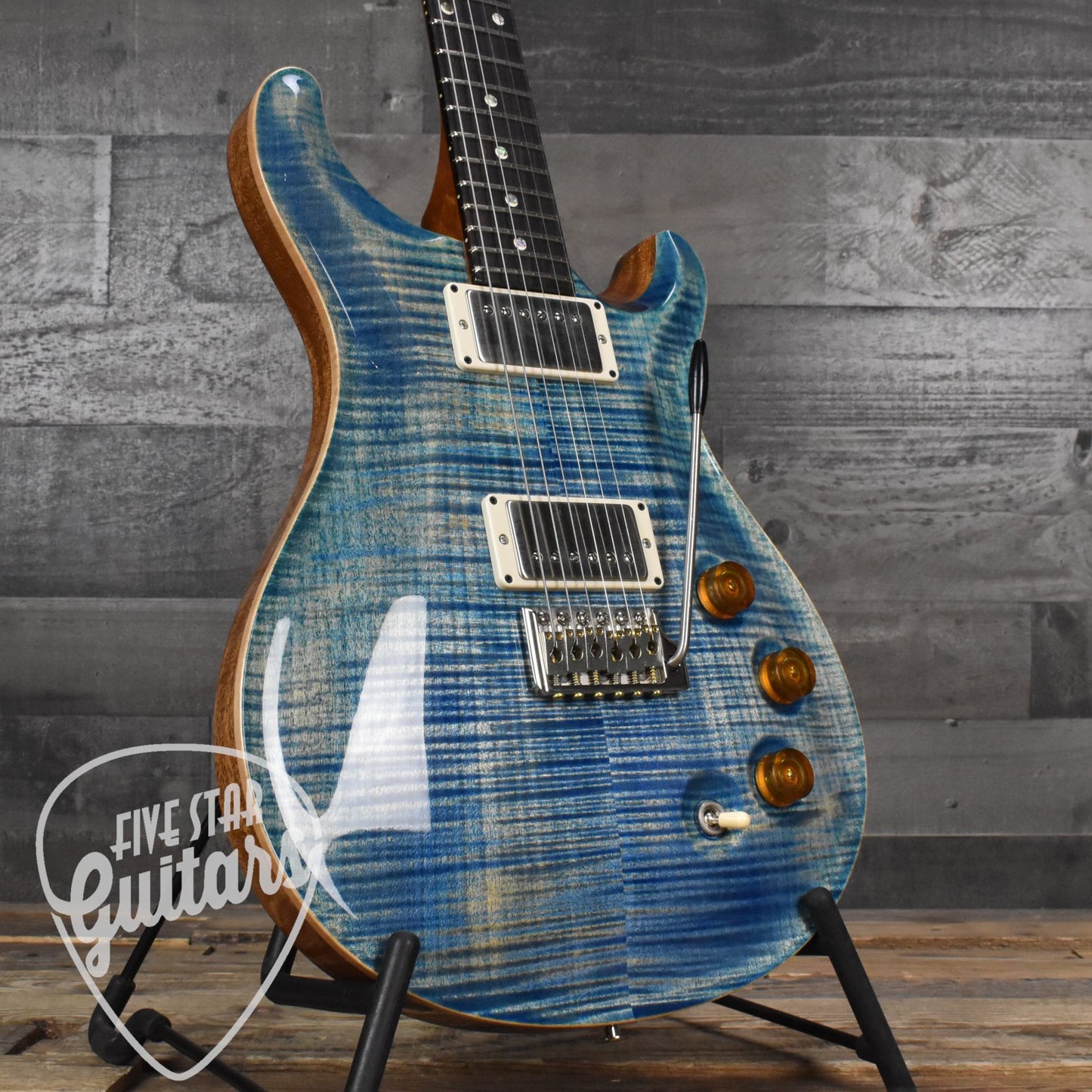 Paul Reed Smith DGT - Faded Whale Blue with Hard Shell Case - AUTOGRAPHED BY PAUL REED SMITH