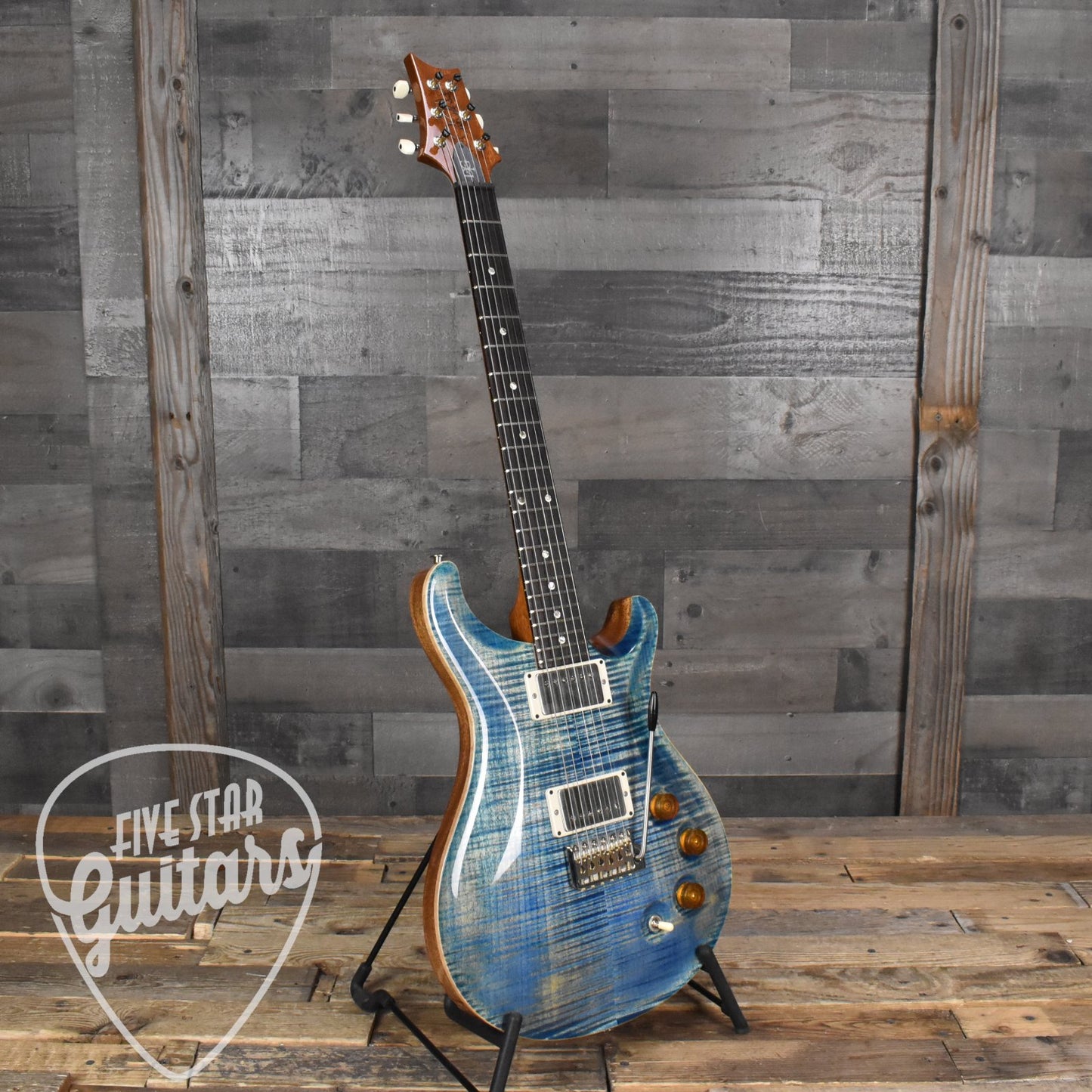 Paul Reed Smith DGT - Faded Whale Blue with Hard Shell Case - AUTOGRAPHED BY PAUL REED SMITH